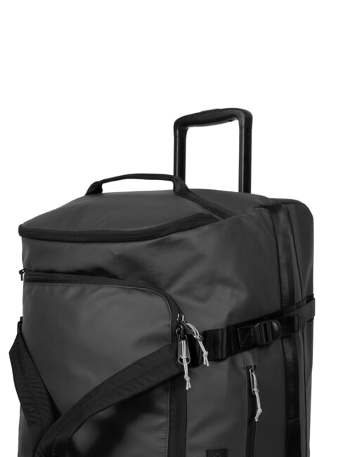 DUFFEL PACK WHEEL L Bolsa de lona grande con ruedas y repelente al agua lona negra2 - Trolley Semirr&iacute;gidos
