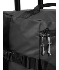 EASTPAK DUFFEL PACK WHEEL S Bolsa de lona pequeña con ruedas y repelente al agua lona negra2 - Equipaje de mano - 5