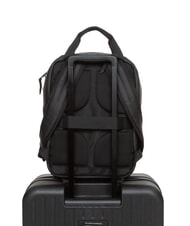 EASTPAK TECUM TOTE CNNCT F Mochila con bolsillo para botella de agua y soporte para portátil. negro mate - Mochilas para portátil - 10