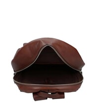 THE BRIDGE BIAGIO Mochila de cuero marrón 14/rutenio paladio - Mochilas Escuela & Tiempo Libre - 5