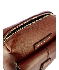 THE BRIDGE BIAGIO Bolso de cuero marrón 14/rutenio paladio - Bandoleras Hombre - 4