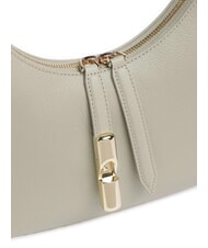 FURLA GOCCIA Bolso bandolera de piel martillada salvia clara - Bolsos Mujer - 3