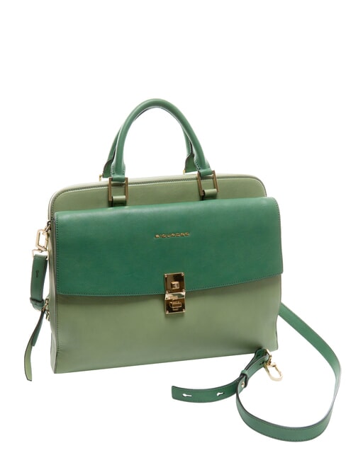 CAMPIONARIO - DAFNE Malet&iacute;n para pc 13.3" o iPad&reg; Pro 12.9" cuero/blanco - Maletines de Trabajo