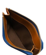 THE BRIDGE CHIARA  Cartera plana de cuero Cognac / Oro - Carteras Mujer - 4