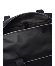 CALVIN KLEIN CKJ SLEEK Bolsa de lona grande con correa para el hombro En negro - Bolsas de viaje - 3