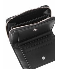 CALVIN KLEIN CKJ MINIMAL MONOGRAM Cartera mediana de cuero - Carteras Mujer