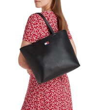 TOMMY HILFIGER TJW MUST Bolsa de la compra negro - Bolsos Mujer - 4