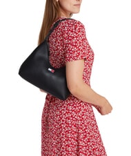 TOMMY HILFIGER TJW MUST Bolso de hombro negro - Bolsos Mujer - 4