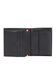 TOMMY HILFIGER TH FLAG Cartera de cuero azul espacial / negro - Carteras Hombre - 2