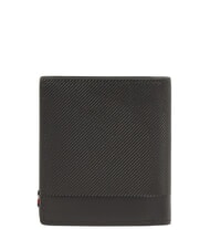 TOMMY HILFIGER TH FOUNDATION Cartera de cuero negro - Carteras Hombre - 3