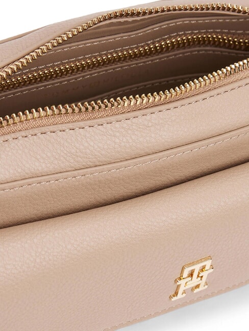 TH DISTINCT  Mini bolso de hombro gris topo costero - Bolsos Mujer