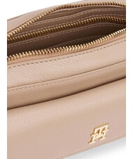 TOMMY HILFIGER TH DISTINCT  Mini bolso de hombro gris topo costero - Bolsos Mujer - 3