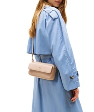 TOMMY HILFIGER TH DISTINCT  Mini bolso de hombro gris topo costero - Bolsos Mujer - 4