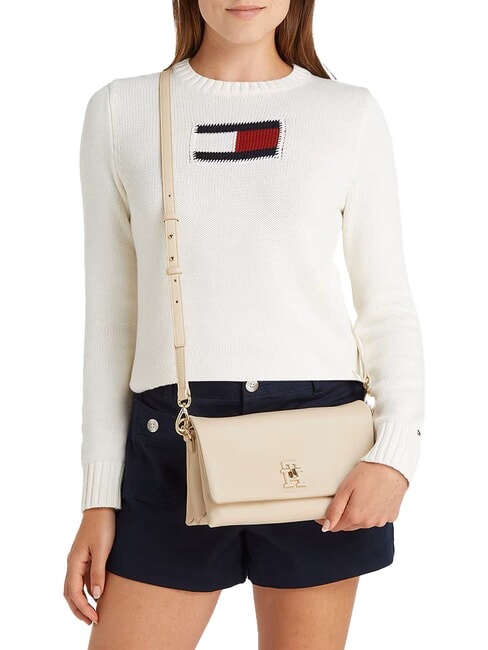 TH MODERN  Bolso de hombro beige clásico - Bolsos Mujer