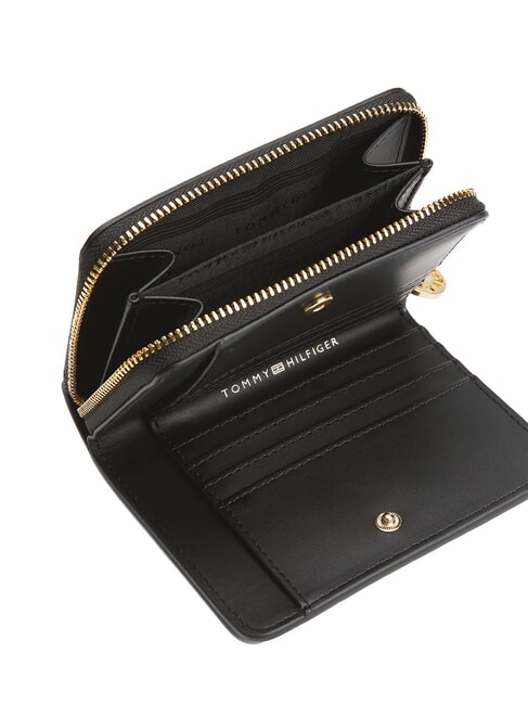 TH DISTINCT Cartera pequeña con cremallera negro - Carteras Mujer