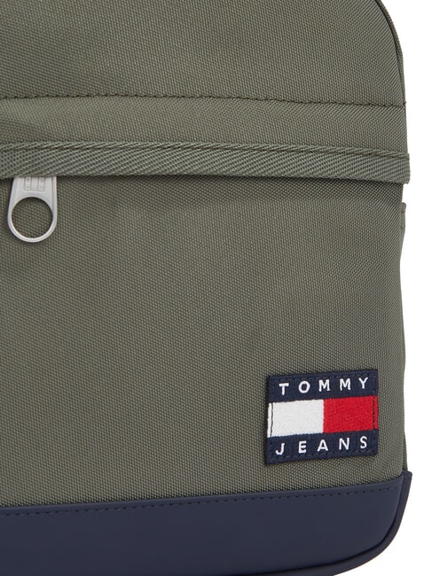 TJM ESS DAILY Cartera verde peltre - Bandoleras Hombre