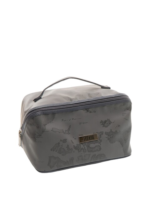 GEO Estuche de belleza cuadrado grande asfalto - Neceser