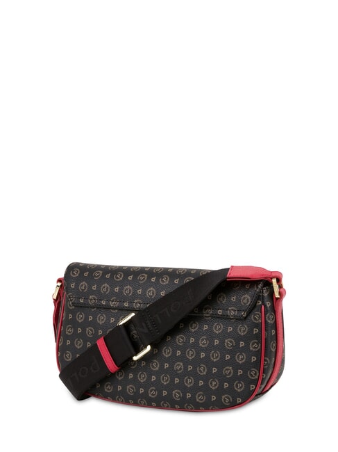 HERITAGE Bolso de hombro laca negra - Bolsos Mujer