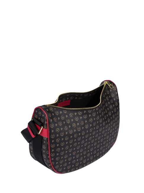 HERITAGE Hobo Bolso de hombro laca negra - Bolsos Mujer