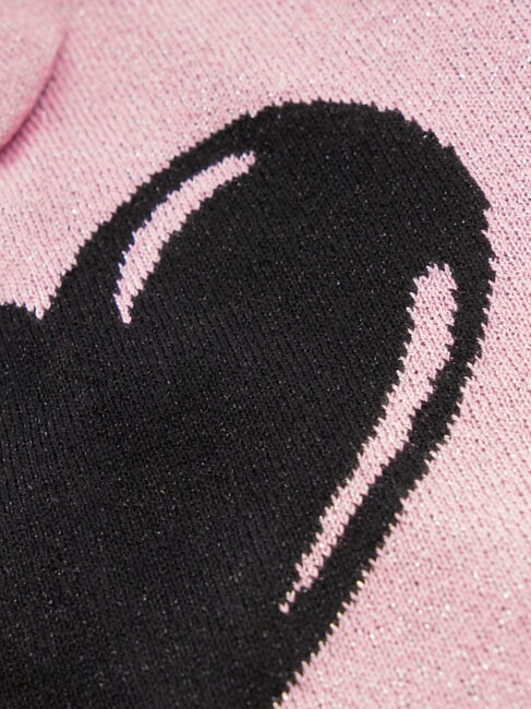 CUORE Gorro de punto de lúrex rosa - Sombreros