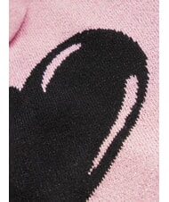 MOSCHINO CUORE Gorro de punto de lúrex rosa - Sombreros - 4