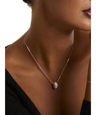 GUESS ROLLING HEARTS Collar con dije de circonita - Collares