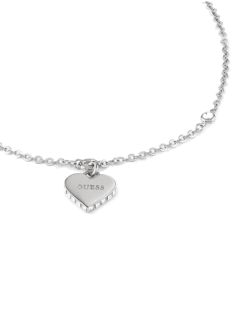 FALLING IN LOVE Collar de corazón SILVER - Collares