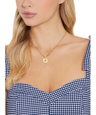 GUESS LOVE Collar con dije circular - Collares