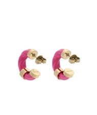 GUESS LET S GET LOUD Pendientes de aro Torchon esmaltados oro - Pendientes - 3