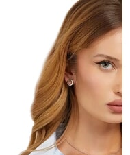 GUESS CIRCLE LIGHTS Pendientes SILVER - Pendientes - 3