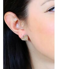 GUESS FALLING IN LOVE Pendientes con candado de corazón - Pendientes