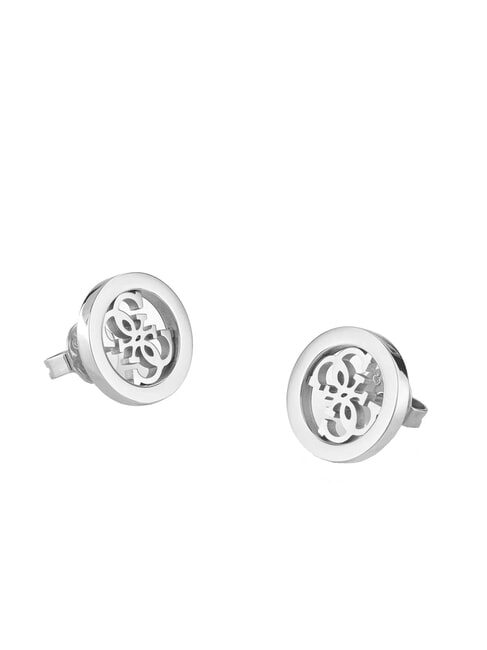 STUDS PARTY Pendientes con el logotipo 4G SILVER - Pendientes