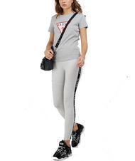 GUESS ORIGINAL LOGO Camiseta con logotipo gris claro melange m - camiseta - 3