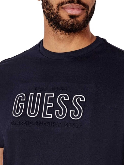 BSC EMBOSSED LOGO Camiseta con estampado en relieve azul inteligente multi - camiseta