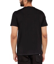 GUESS TRIANGLE Camiseta de algodón con estampado - camiseta