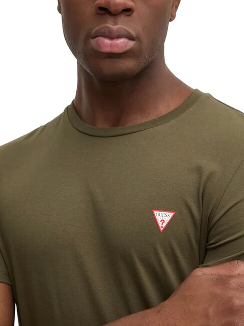 CORE Camiseta de algodón mañana oliva - camiseta