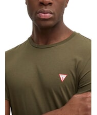 GUESS CORE Camiseta de algodón mañana oliva - camiseta - 3