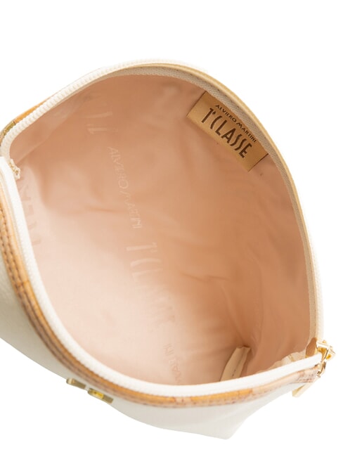 GEO Belleza redondeada con logo algodón blanco - Neceser