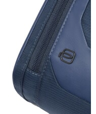PIQUADRO S140 Mochila para iPad de un solo hombro en tejido reciclado azul - Mochilas para portátil - 4