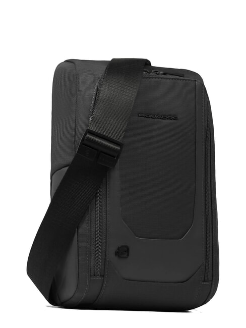S140 Mochila para iPad de un solo hombro en tejido reciclado negro - Mochilas para portátil