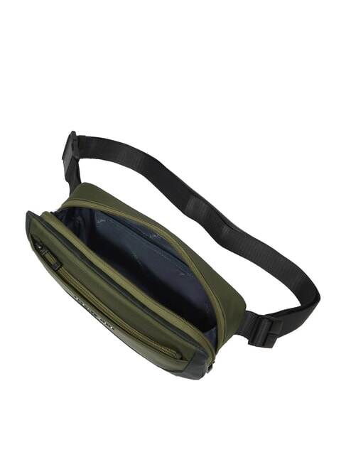 S140 Riñonera de tela reciclada VERDE - Riñoneras