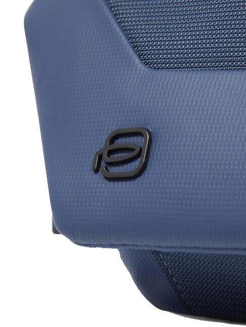 S140 Riñonera de tela reciclada azul - Riñoneras