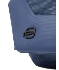 PIQUADRO S140 Riñonera de tela reciclada azul - Riñoneras - 4