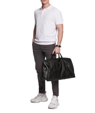 GUESS MILANO  Bolsa de lona con correa para el hombro NEGRO - Bolsas de viaje - 4