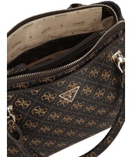 GUESS NOELLE 2 4G Bolso de mano, con bandolera marrón - Bolsos Mujer - 4