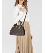 GUESS NOELLE 2 4G Bolso de mano, con bandolera marrón - Bolsos Mujer - 5