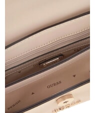 GUESS QUEENSLAND  Bolso de mano, con bandolera simplemente gris topo - Bolsos Mujer - 4