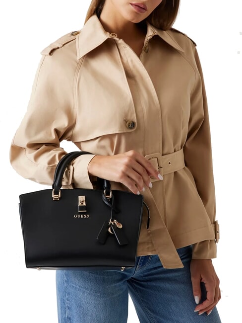 QUEENSLAND Bolso de mano, con bandolera NEGRO - Bolsos Mujer