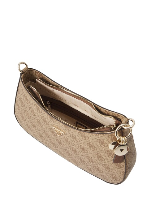 NOELLE 2  Bolso de hombro logotipo de café con leche / marrón - Bolsos Mujer