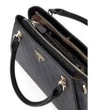 GUESS NOELLE 2 Bolso de mano, con bandolera bolsa de asas Vikky Large Roo Coalog - Bolsos Mujer - 3